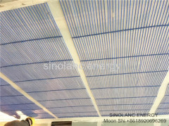 Low Temperature Effective Energy Capillary Mats System