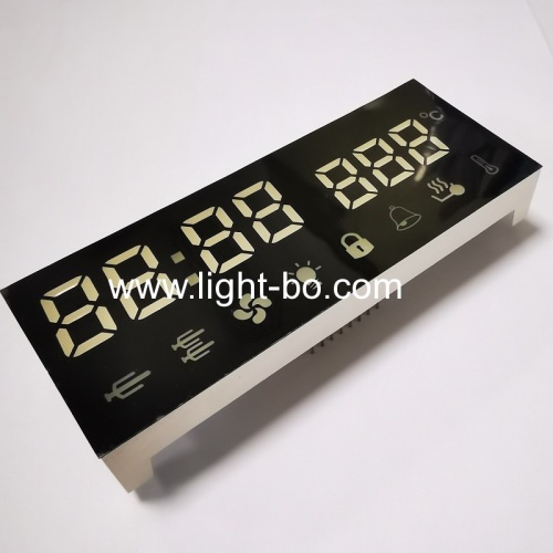 Ultra Bright White 7 Segment LED Display Module for Digital Oven Timer Controller