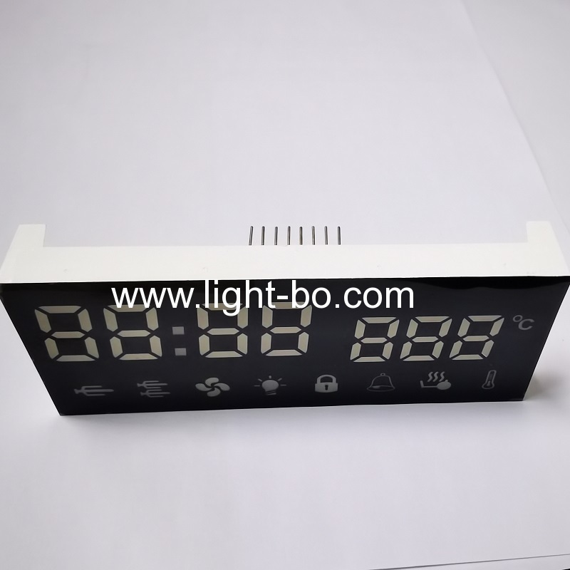 Ultra Bright White 7 Segment LED Display Module for Digital Oven Timer Controller