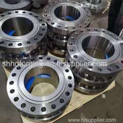 Forged Long weld neck flange LWN Blind Plate Slip-on SORF for pipe connection of CS SS DSS materials