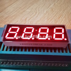 супер яркий красный 0,39 дюйма 4-значный 7-сегментный светодиодный дисплей общий анод для контроллера доклевеллера