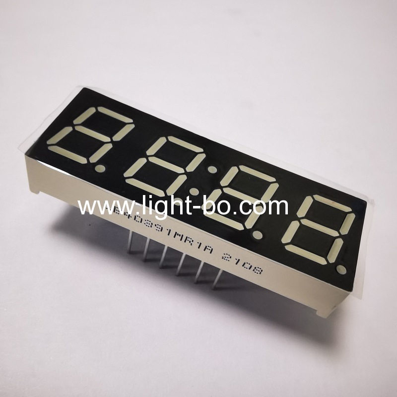 süper parlak kırmızı 0.39" 4 haneli 7 segment led ekran ortak anot rıhtım dengeleme kontrolörü için