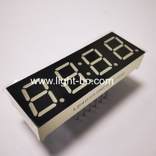 Super bright Red 0.39 4 Digit 7 Segment LED Display common anode for DOCK LEVELLER CONTROLLER