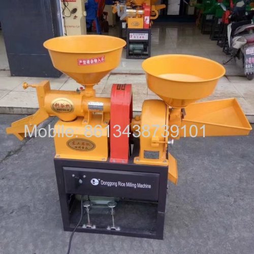 rice mill mini rice milling machine with gasoline engine home use rice polisher