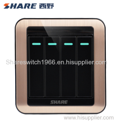 2021 Share Factory Hottest Sale Electric Wall Switch Push Button Switch 250V 16A For Residential and Commercial