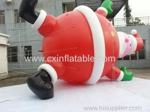 Factory Price Custom printing PVC christmas balloon Inflatable Air Helium Blimp