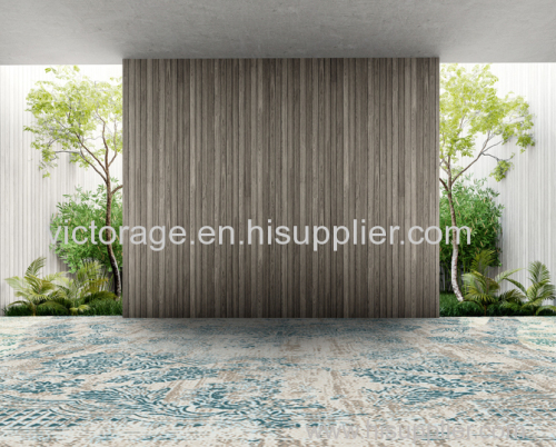 Multi-color Cut Vintage Commercial Carpet