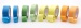 Washi Tape & Rice Paper Tape 90mic Yellow Blue Green