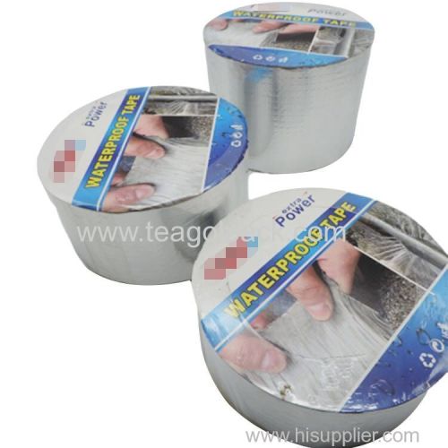 Super Strong Repairing Aluminium Butyl Rubber Waterproof Flash Tape Self Adhesive