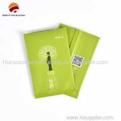 New design 3 side seal aluminum foil bags customized tea packaging