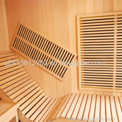 Factory Sell Infrared Dry Heat Relax Sauna with Lounger