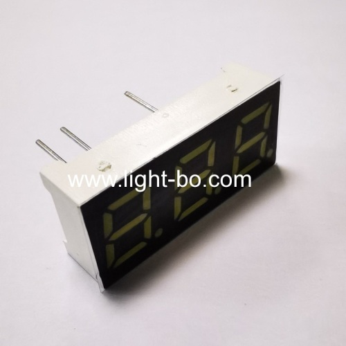 Ultra White 0.28inch Triple Digit 7 Segment LED Display Common cathode for coffee machine