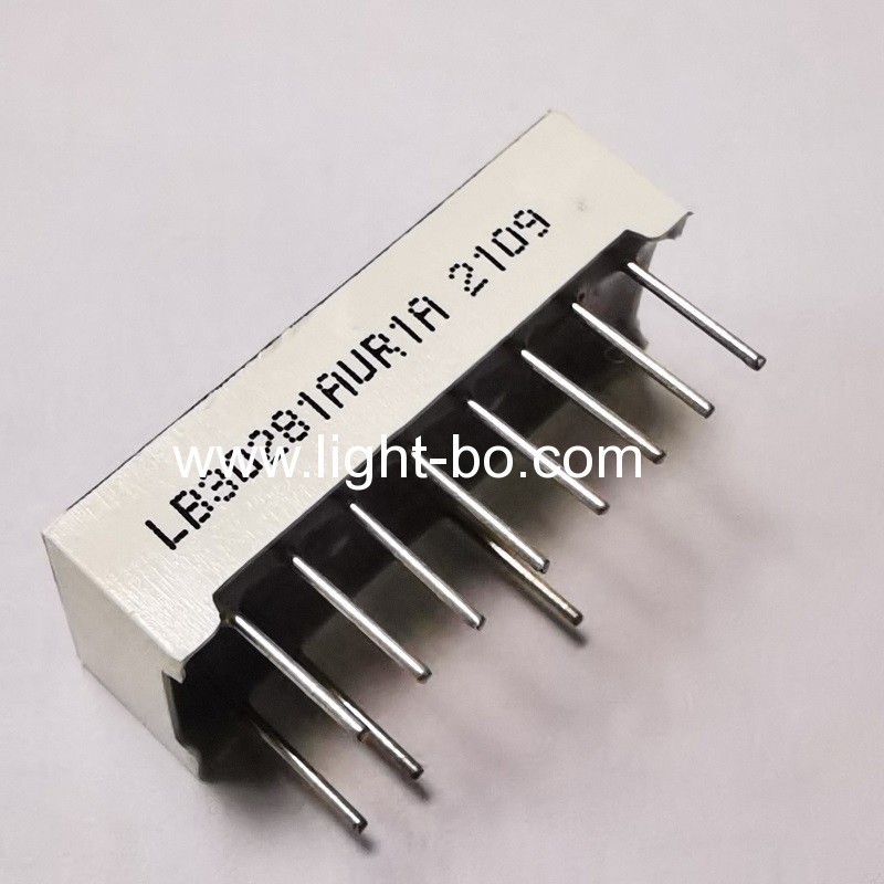 Ultra bright red Triple Digit 7mm (0.28") 7 Segment LED Display Common Anode for Temperature Controller