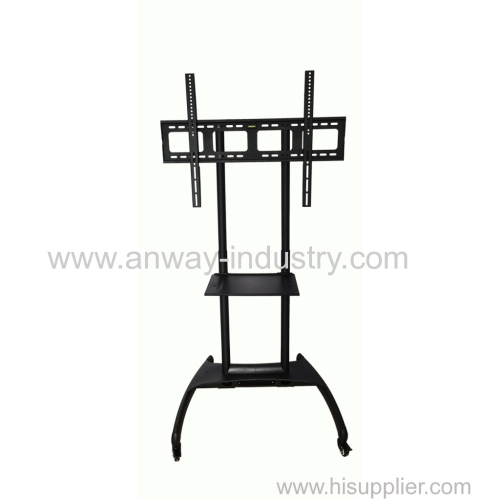 TV Stand With Wheels for 32-85 Inch Rolling TV Cart Stand Mobile Movable TV Display Stand