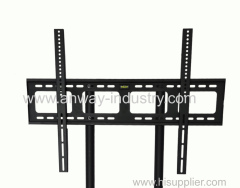 TV Stand With Wheels for 32-85 Inch Rolling TV Cart Stand Mobile Movable TV Display Stand