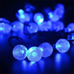 Outdoor Solar Bubble String Light Christmas Wedding Patio Decorative Light