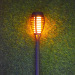 Outdoor Waterproof 96LED Solar Flame Light Courtyard Landscape Lamp