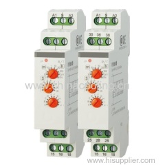 Time relay with 10 different control modes for different electriacla control systems