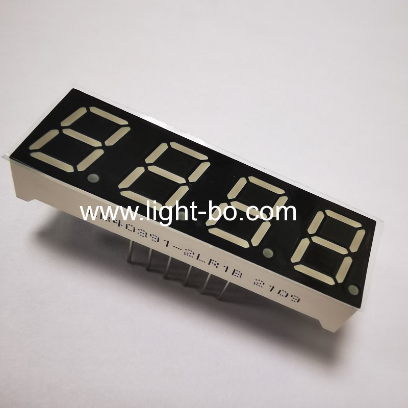 Super bright red 0.39" 4 digit 7segment led display common cathode for temperature controller