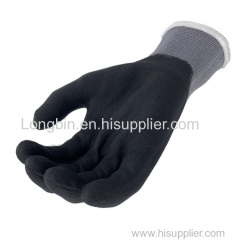 Foamed Sandy Nitrile Coated Gloves