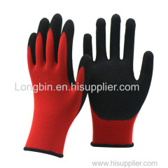 Foamed Sandy Nitrile Coated Gloves