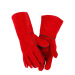 Heat Resistant Cow Split Leather Welding Safety Gloves For Welder