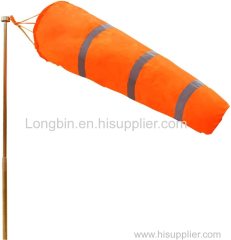 Waterproof Industry Use Orange Reflective High Visibility Windsocks