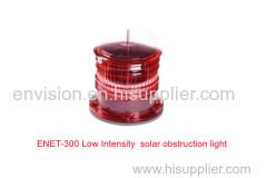 solar warning LED lights bright red yellow bule flash airport runway light solution