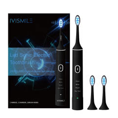FDA&CE Approved Home Use IVISMILE Sonic Rechargeable Teeth Whitening Electric Toothbrush