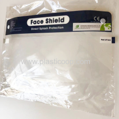 Disposable medical isolation mask face shield for medical personnel CE ANSI certificated