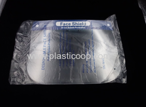 Disposable medical isolation mask face shield for medical personnel CE ANSI certificated