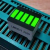 12.7x10.1mm Super Bright Green 5-Segment LED Light Bar