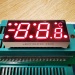 temperature display;display with minus sign;3 digit display;trile digit display;custom display