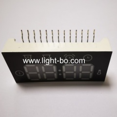 Ultra white 4 Digit 7 Segment LED Clock Display Common Anode for Oven Controller