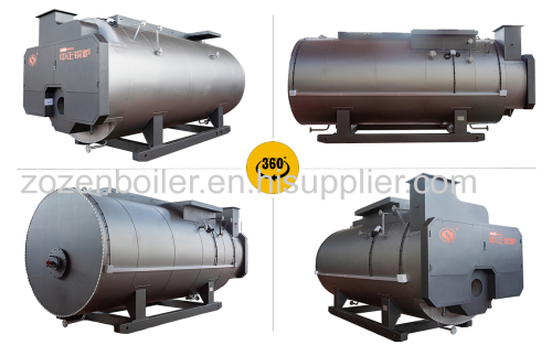 1 ton 4 ton 6 ton 8 ton 10 ton Fire Tube Oil Gas Fired Industrial Steam Boiler For Textile Industry