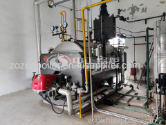 1 ton 4 ton 6 ton 8 ton 10 ton Fire Tube Oil Gas Fired Industrial Steam Boiler For Textile Industry