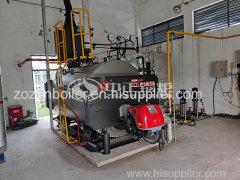 1 ton 4 ton 6 ton 8 ton 10 ton Fire Tube Oil Gas Fired Industrial Steam Boiler For Textile Industry