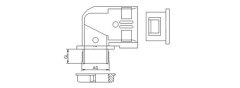 Right Angle Quick Connector For Flexible Pipes