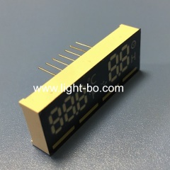 Ultra white /Ultra Red 7 segment LED Display common anode for temperature/timer/battery level Indicator