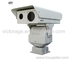 Optical zoom security camera system
