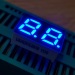 2 digit 0.28";2 digit led display; 0.28inch blue display; 2 digit 0.28" blue;blue display