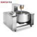 Factory direct supply 300L stainless steel large commercial steam cooking pot with mixer / agitator
