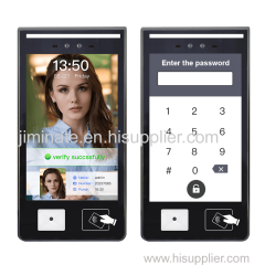 10.1 inch touch screen face recognition access control system