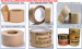 60mmx138M Fragile Adhesive Krafe Paper Paking Tape Reinforced Brown