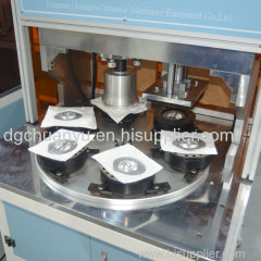 High Production Speed Semi-auto Conveyor Cup Mask Welding Machine