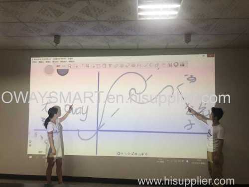 Portable Interactive Whiteboard pen touch multimedia teaching instruction eduction equipment