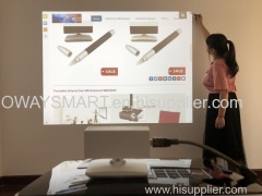 Instand respond <0.3ms Smart USB Interactive Whiteboard for Classroom Multi Points Education Equipment