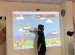 Smart touch board portable interactive whiteboard device for teaching education instruction