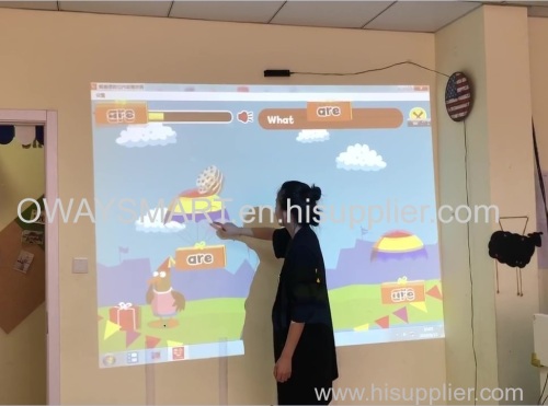 finger touch smart touch panel portable Interactive Whiteboards for Classroom Multi Point