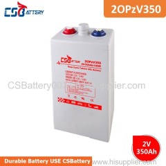 CSBattery 2V 350Ah 3-5years-warranty Tubular gel OPzV Battery for Engine-start/power-tools/Electric-Bicycle/Automotive